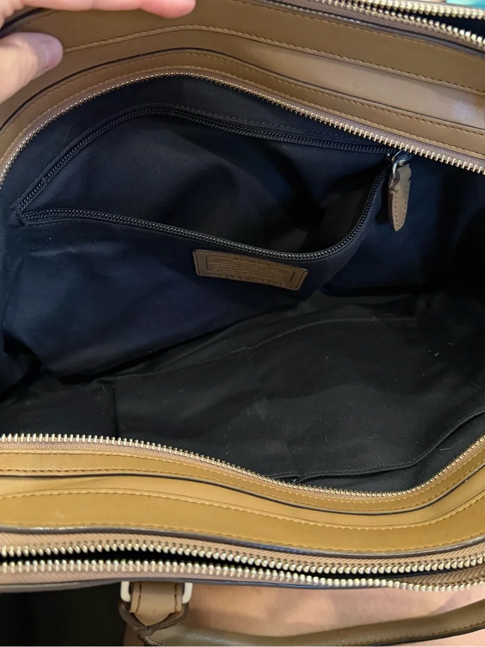 Vintage Coach Madison Lindsay Satchel